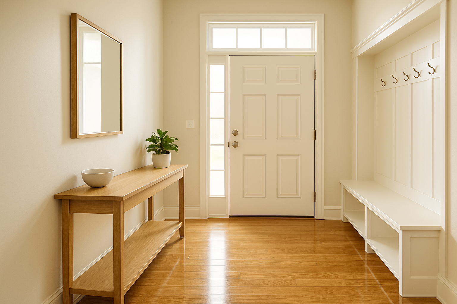 Clean entryway