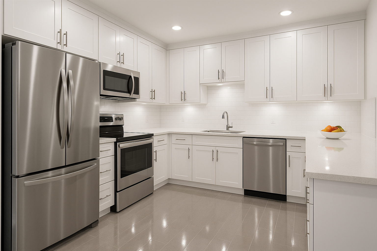 Clean kitchen